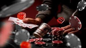 Live Dealer Baccarat table MMK ဖြင့် ကစားနေသောမြင်ကွင်း